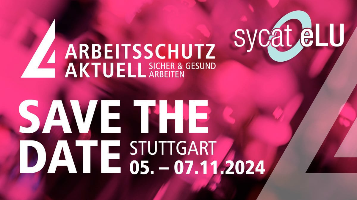 sycat eLU auf der Arbeitsschutz Aktuell 2024