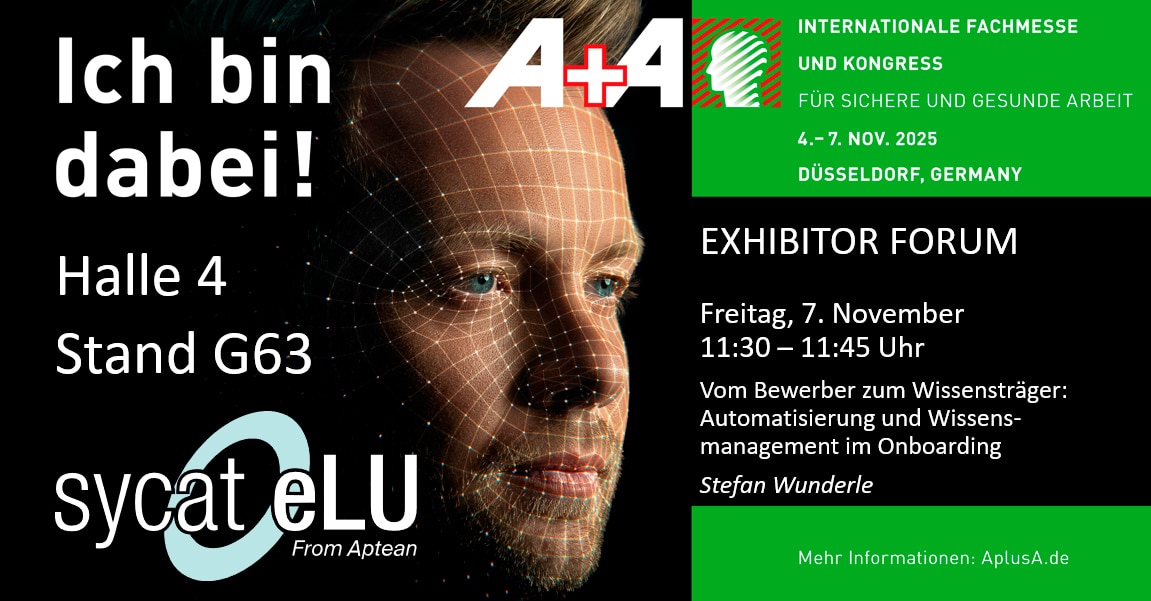 sycat eLU auf der A+A