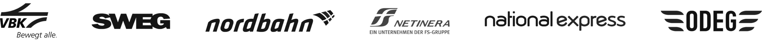 Referenzen Bahn und Schiene